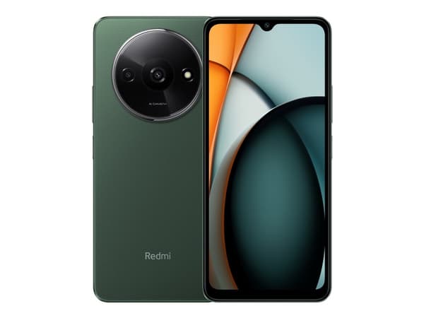 Xiaomi Redmi A3 - 4G pekskärmsmobil - dual-SIM - RAM 3 GB / Internminne 64 GB - microSD slot - 6.71" - 1650 x 720 pixlar (90 Hz) - 2 bakre kameror 8 Grön