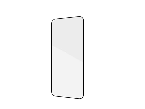 Celly FULLGLASS1070BK, Samsung, Galaxy Xcover7, Ripebestandig, Sort, Gjennomsiktig, 1 stykker
