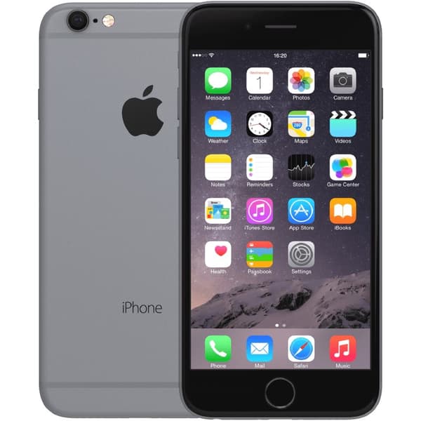 iPhone 6 Space grey 64 GB Klass B (refurbished)