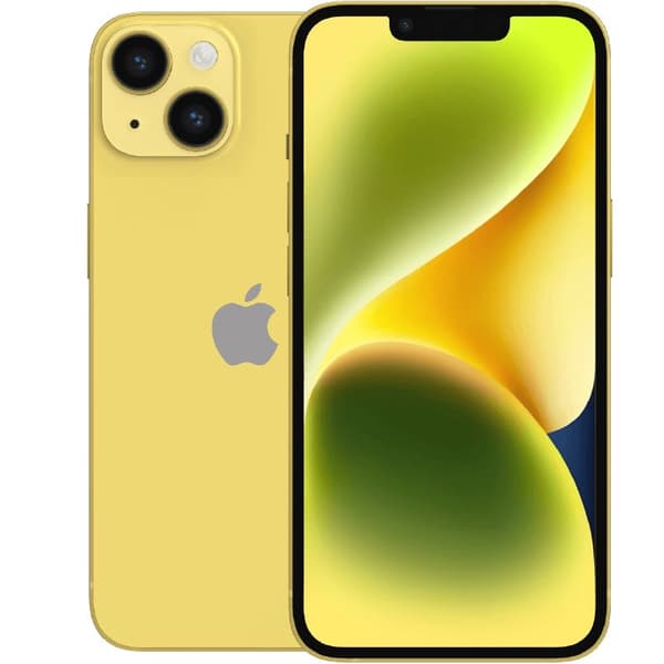 iPhone 14 Yellow 128 GB Klass B (refurbished) Gul