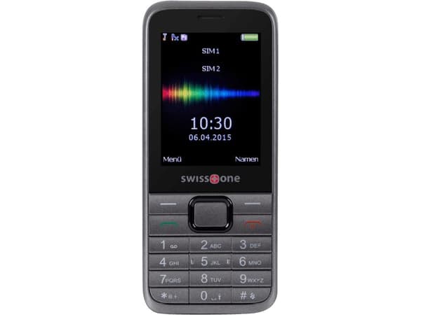 Swisstone SC 560, Menu, Dual SIM, 6,1 cm (2.4"), 1,3 MP, Bluetooth, 100 mAh