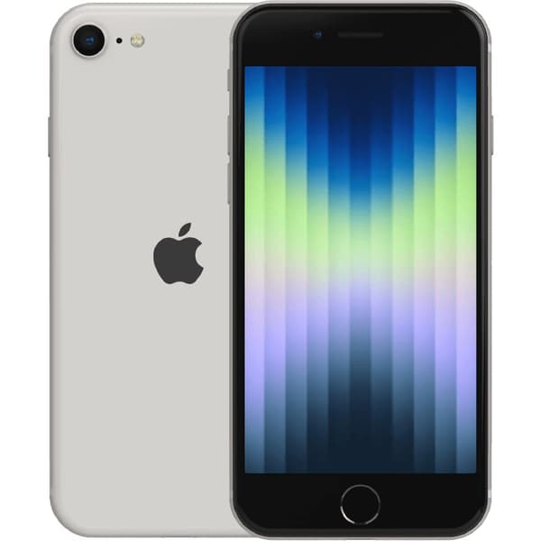 iPhone SE (2022) Starlight 64 GB Klass B (refurbished)