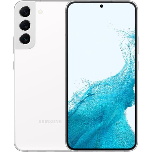 Galaxy S22 Phantom White 128 GB Klass C (refurbished) Vit