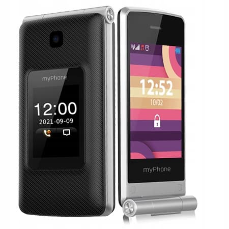 myPhone Tango | LTE | Black | 2.4 + 1.77 " | TN | 64 MB | 128 MB | Dual SIM | Nano SIM | Bluetooth | 5.1 | USB version Type-C | Built-in camera | Main