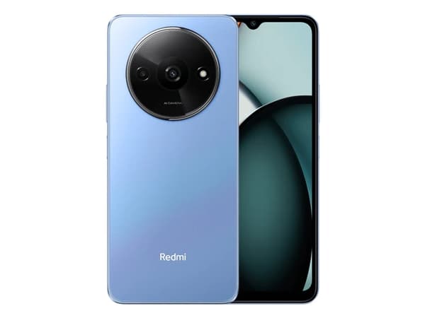 Xiaomi Redmi A3 - 4G-älypuhelin - kaksi SIM-korttia - RAM 4 Gt / sisäinen muisti 128 Gt - microSD-paikka - 6,71" - 1650 x 720 pikseliä (90 Hz) - 2x t