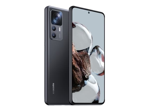 Xiaomi 12T - 5G pekskärmsmobil - dual-SIM - RAM 8 GB / Internal Memory 256 GB - OLED-skärm - 6.67" - 2712 x 1220 pixlar (120 Hz) - 3 st. bakre kamero