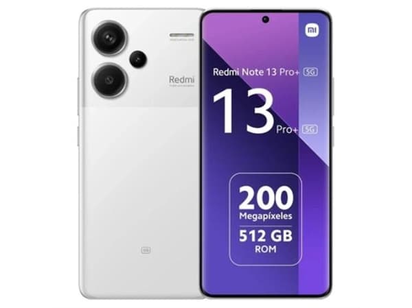 Xiaomi Redmi Note 13 Pro+, 16.9 cm (6.67"), 2712 x 1220 pixels, 12 GB, 512 GB, 200 MP, White
