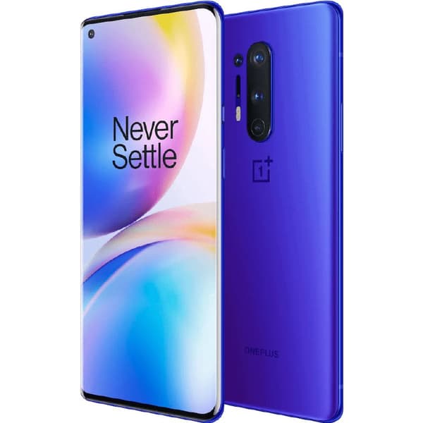 OnePlus 8 Pro Ultramarine Blue 256 GB Klass A (refurbished)