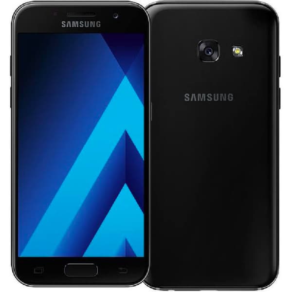 Galaxy A3 (2017) Black Sky 16 GB Klass C (refurbished) Svart