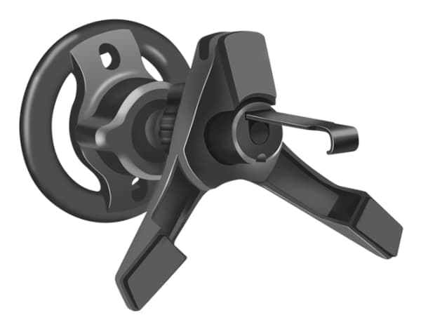 LogiLink AA0167 Ventilationsgitter Mobiltelefon-holder til biler Kan drejes 360° , Magnetfastgørelse