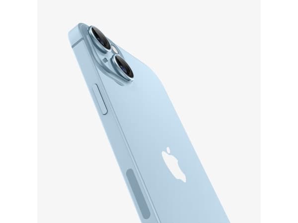 Spigen Optik Pro EZ Fit, Apple, iPhone 15 Plus, iPhone 14 Plus, Blå, Gjennomsiktig, 2 stykker
