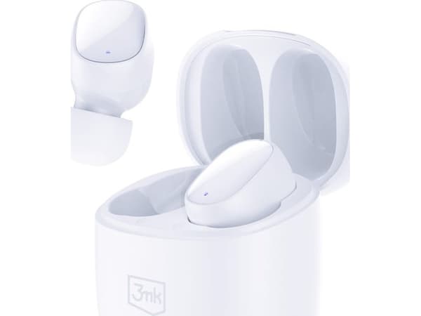 Tarra 3MK FlowBuds kuulokkeet langattomat bluetooth valkoinen