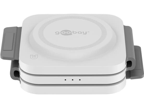 Goobay 65312, inomhus, USB, Trådlös laddning, 1 m, Vit