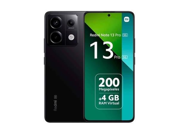 Xiaomi Redmi Note 13 Pro 5G, 16,9 cm (6.67"), 8 GB, 256 GB, 200 MP, Android 13, Svart