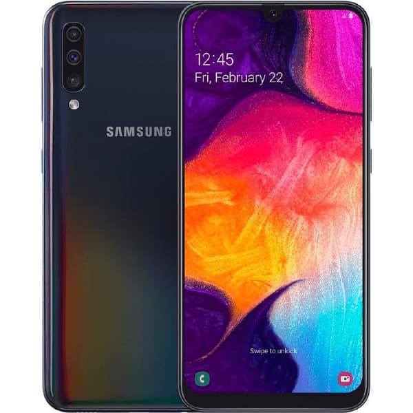 Galaxy A50 Black 128 GB Klass A (refurbished) Korall