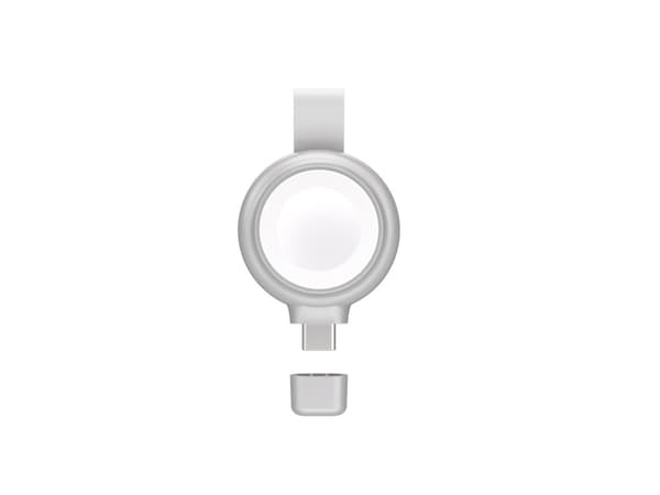 4smarts QI2, sisäkäyttöinen, USB, langaton lataus, hopea Hopea