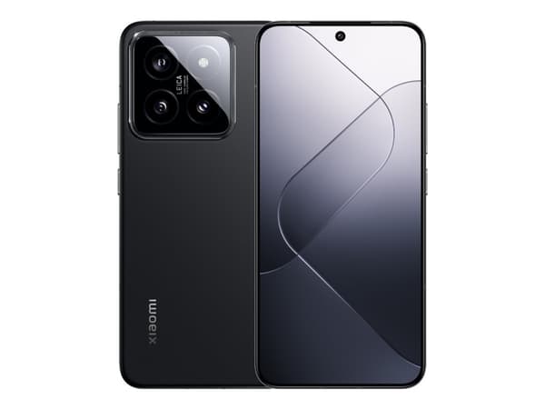 Xiaomi 14 - 5G smarttelefon - dobbelt-SIM - RAM 12 GB / Internminne 512 GB - OLED-display - 6.36" - 2670 x 1200 piksler (120 Hz) - 3x bakkamera 50 MP Sort