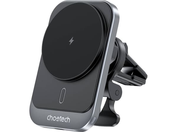 Choetech T206-F bilholder med 15W induktiv lader for luftventil - svart