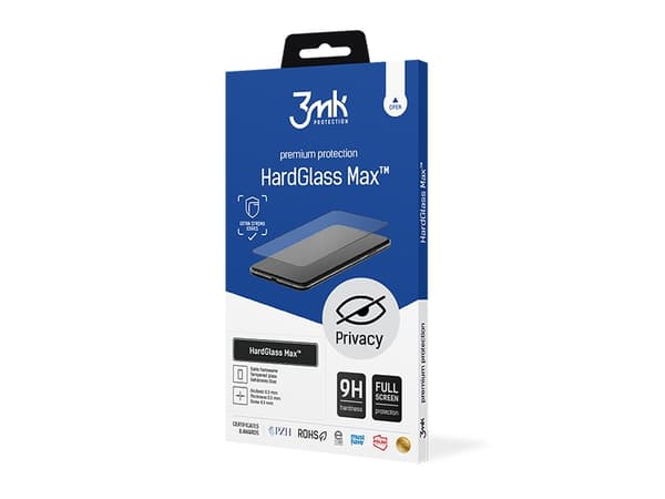 3MK 3MK HardGlass Max Privacy Sam S24 Ultra czarny/black, Fullscreen Glass