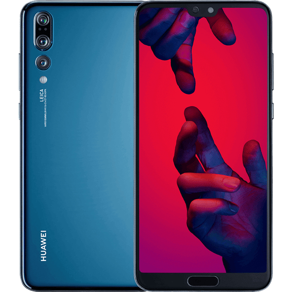 P20 Pro Midnight blue 128 GB Klass A (refurbished) Blå