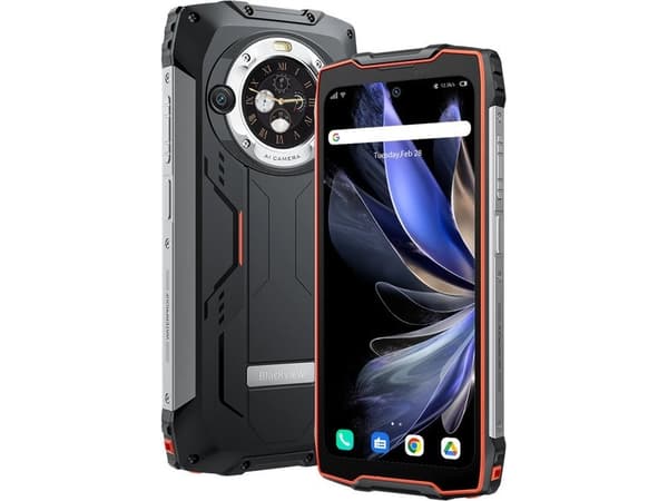 Blackview BV9300 Pro 12/256GB Svart och Orange Smartphone (BV9300Pro-OE/BV)