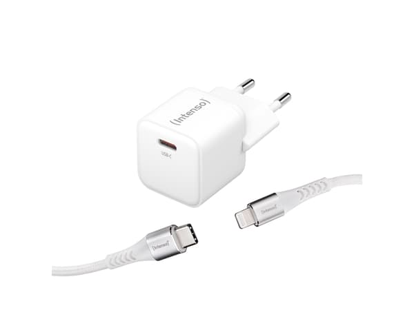 Intenso 7803052, inomhus, AC, 20 V, 1,5 m, Vit Vit