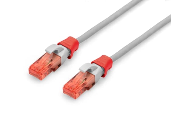 Digitus Color clips for Patch cable - Red, Colour coding clip, Red, Polyvinyl chloride (PVC), Cat5e/6, 100 pc(s), 100 mm