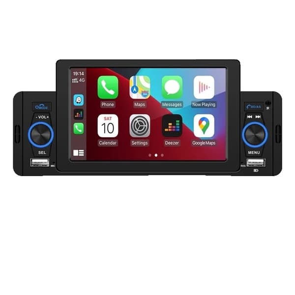 Autosoitin, CarPlay-yhteensopivuus, Bluetooth-yhteys, MP5 CarPlay 4 led