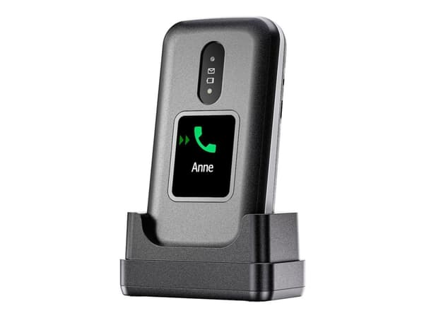 Doro 2880, Clamshell, 320 x 240 pixels, Bluetooth, 1000 mAh, Black, White musta, Valkoinen