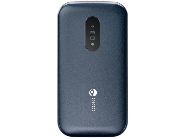 Doro 2820, simpukkakuori, 320 x 240 pikseliä, Bluetooth, 1000 mAh, sininen