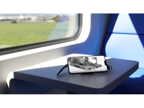 ZENS Travel Charger Pro 2, Innendørs, USB, Trådløs lading, 1 m, Sort