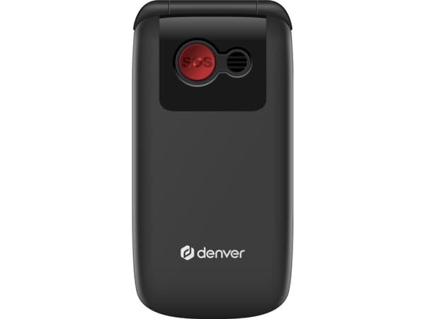 DENVER BAS-24600L - 4G feature phone - microSD-kortplats - LCD-skärm - bakre kamera 0,3 MP