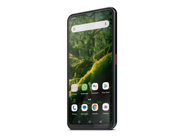 Emporia ME6 - 5G smarttelefon - RAM 6 GB / Internminne 128 GB - microSD slot - LCD-display - 6.58" - 1080 x 2408 pixels - 2x bakkameraer 50 MP, 2 MP Sort
