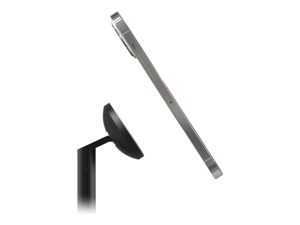 mophie 3-in-1 - Trådløst ladestativ - uttrekkbar, med MagSafe + AC-strømadapter - 15 watt - MFI-sertifisert - Europa