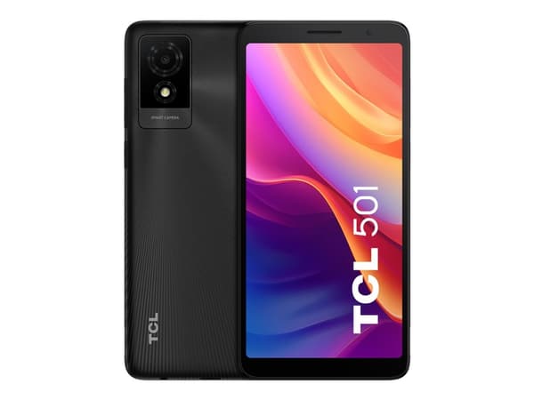 TCL 50 501, 15.2 cm (6"), 2 GB, 32 GB, 5 MP, Android 14 Go edition, Black