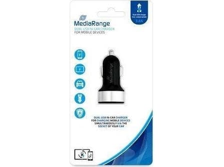 MediaRange MRMA103, Automatisk, USB, Svart, Silver