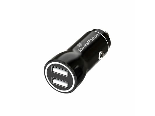 MediaRange MRMA103, Auto, USB, Musta, Hopea musta, Hopea