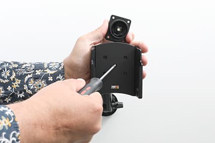 Brodit 711348, Mobiltelefon/smarttelefon, Passiv holder, Bil/innendørs, Sort