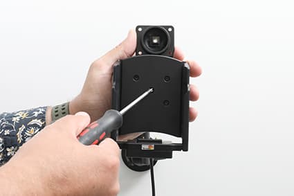 Brodit 712348, Mobiltelefon/smarttelefon, Aktiv holder, Bil/innendørs, Sort