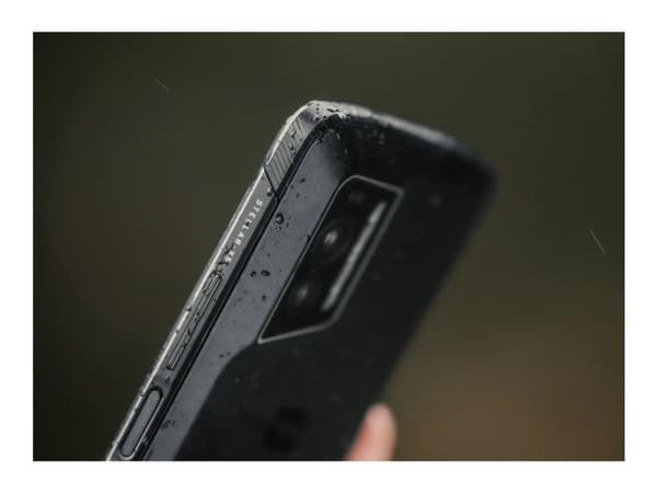 Crosscall Stellar X5 - 5G pekskärmsmobil - dual-SIM - RAM 8 GB / Internminne 128 GB - LCD-skärm - 6.497" - 2400 x 1080 pixlar - 2 bakre kameror 50 MP Svart