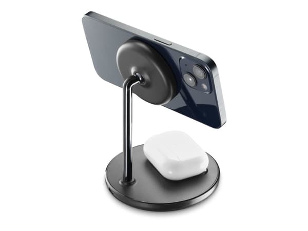 Cellularline 8018080449666, Innendørs, USB, Trådløs lading, 1,6 m, Sort