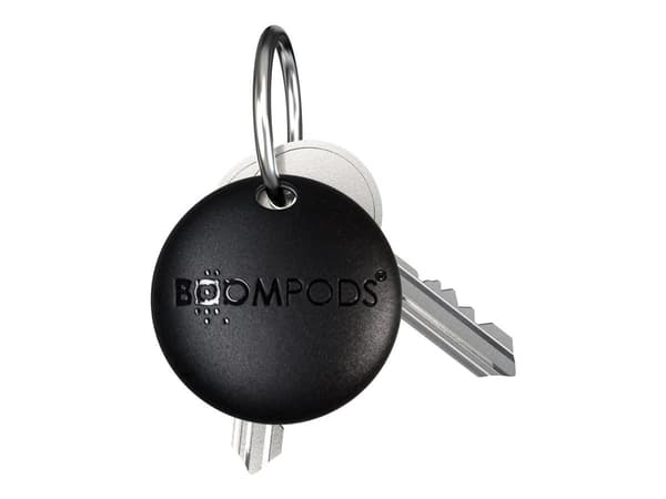 Boompods Boomtag - Bluetooth-tagg med antiförlust för mobiltelefon - svart