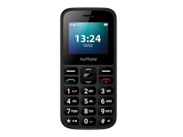 MyPhone mobiltelefon myPhone Halo A LTE svart