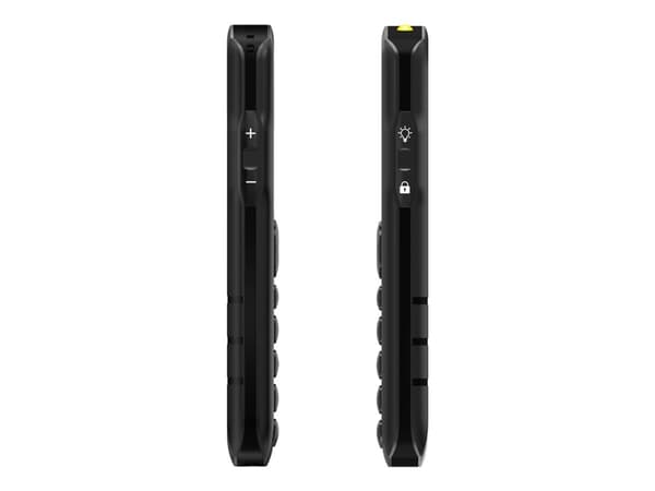 Bea-fon Silver Line SL230 - Funksjonstelefon - microSD slot - LCD-display - 128 x 160 pixler - rear camera - svart