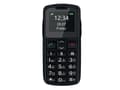 Miniatyrbilde 5 av 5: Bea-fon Silver Line SL230 - Funksjonstelefon - microSD slot - LCD-display - 128 x 160 pixler - rear camera - svart