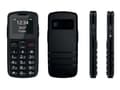 Miniatyrbilde 2 av 5: Bea-fon Silver Line SL230 - Funksjonstelefon - microSD slot - LCD-display - 128 x 160 pixler - rear camera - svart