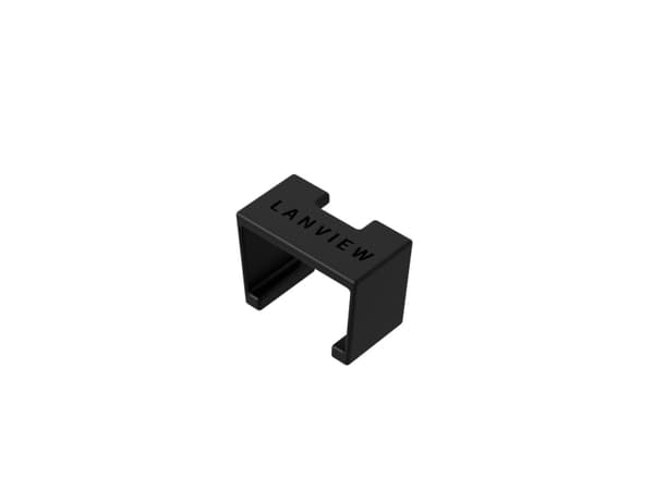 Lanview SmartClicks - Cable color coding clips - svart (paket om 20)