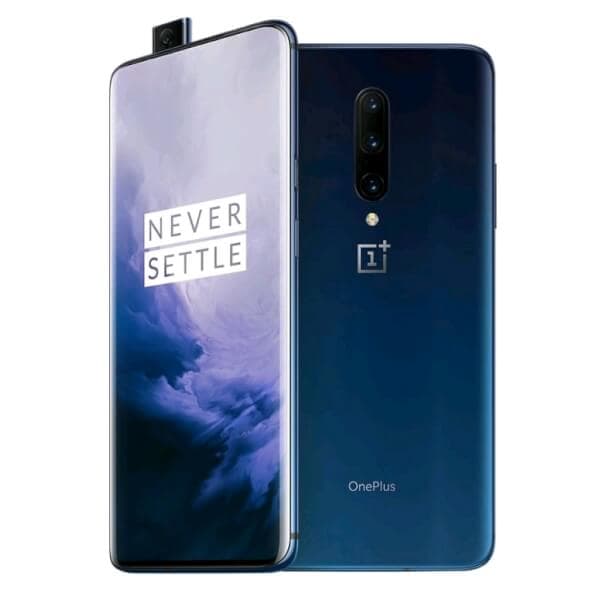 OnePlus 7 Pro Nebula Blue 256 GB Klass B (refurbished) Blå