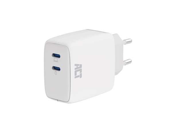 ACT AC2165 Laddare för mobila enheter Universal vit AC snabbladdning bil (AC2165) Vit