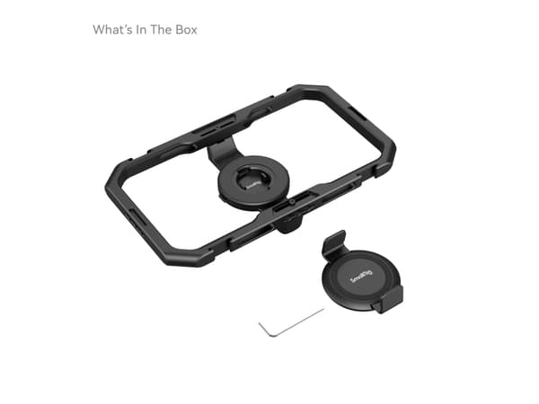 SmallRig 4299, Mobiltelefon / smartphone, Passiv hållare, Svart, Metallisk